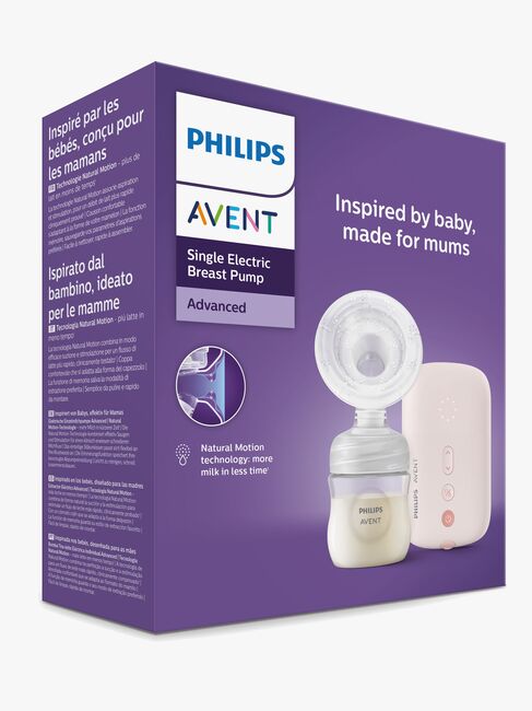 Philips Avent SCF395/01 Elektrisk Brystpumpe Single, Pink