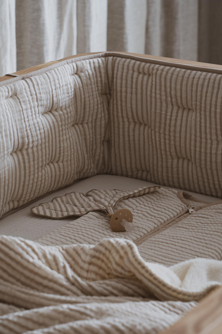 Quax Musselin Sovepose 0-6 Mdr, Stripes