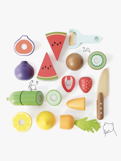 Le Toy Van Skærebræt & Skærbart Legemad