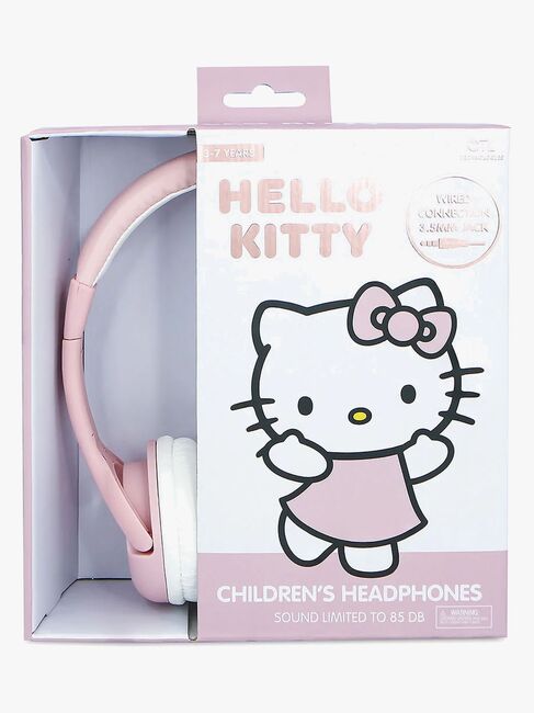 Hello Kitty Høretelefoner med Ører 85dB, Rose