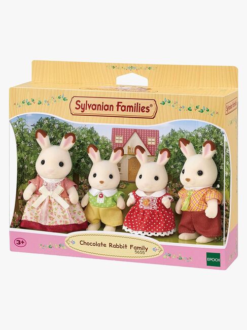 Sylvanian Families Figursæt Kaninfamilien Chokolade