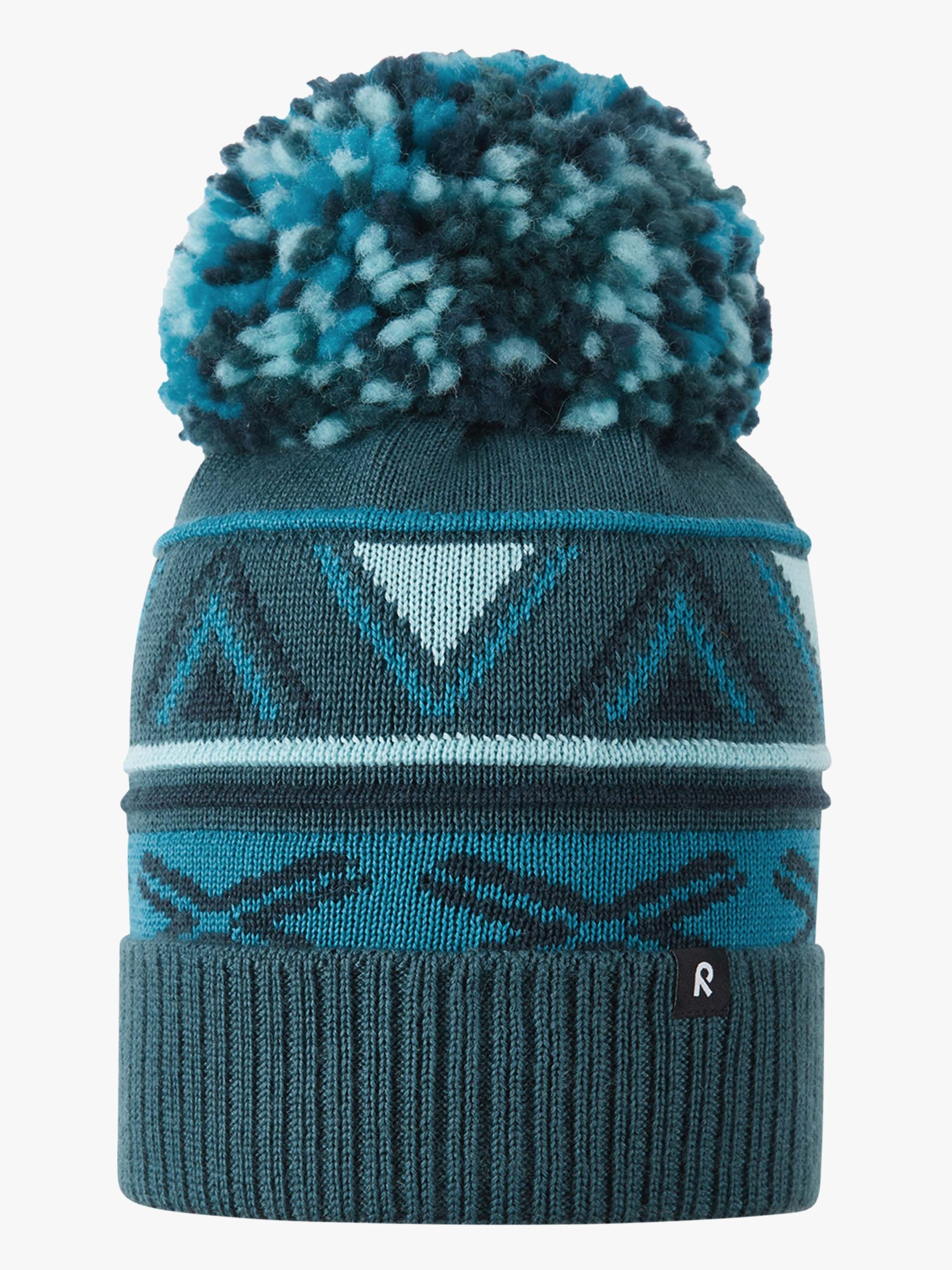 Reima Kirjoen Hue Merinould, Dark Teal, 56-58