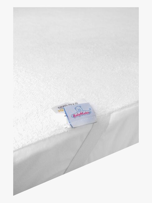 BabyMatex Hygienic Rullemadras for tremmeseng 60x120 cm Vandtæt, Hvid