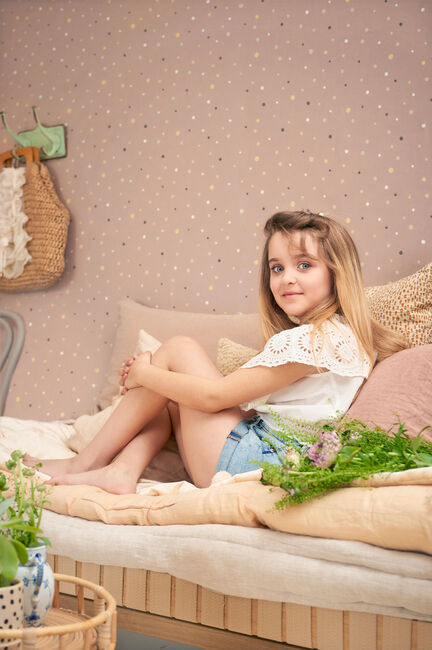 Majvillan Tapet Stardust, Cozy Lilac