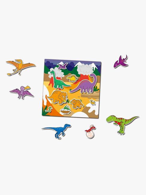 Galt Klistermærkebog Genanvendelig Dinosaur