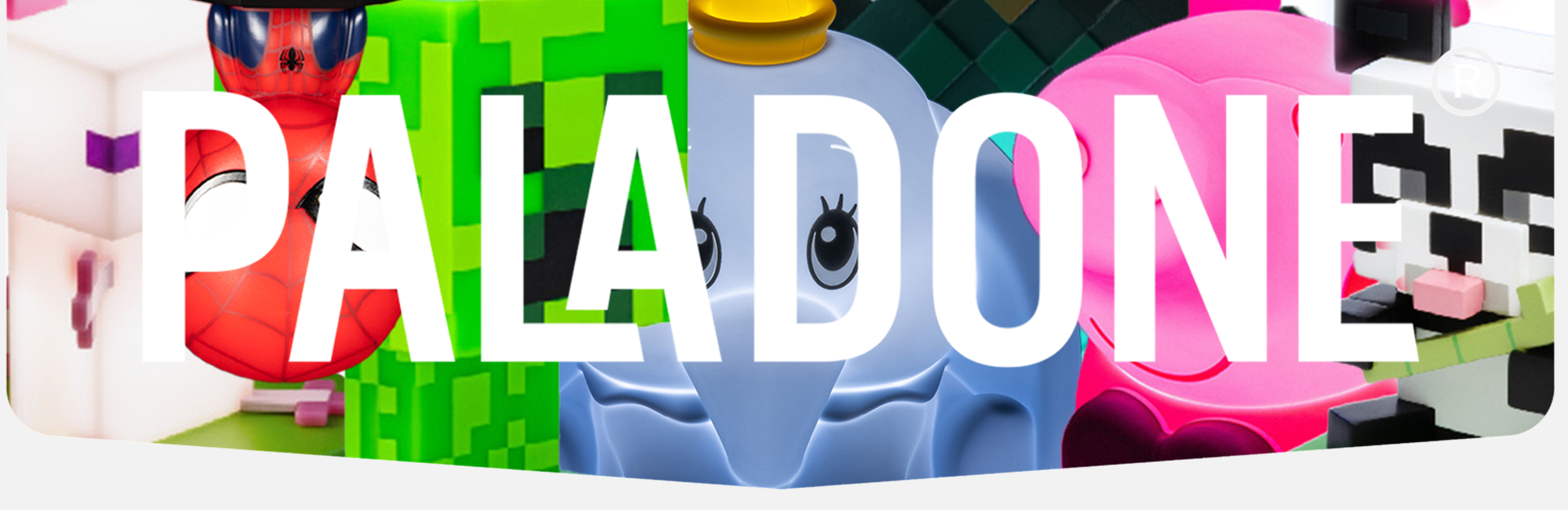 Tegneseriefigurer med teksten 'PALADONE' henover billedet.