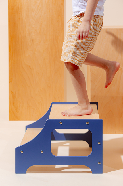 Duck Woodworks Skammel, Blå