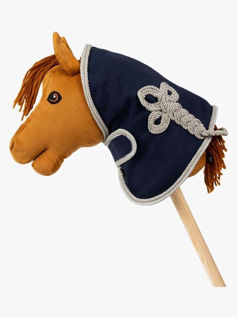 My Hobby Horse Fleecedækken, Navyblå