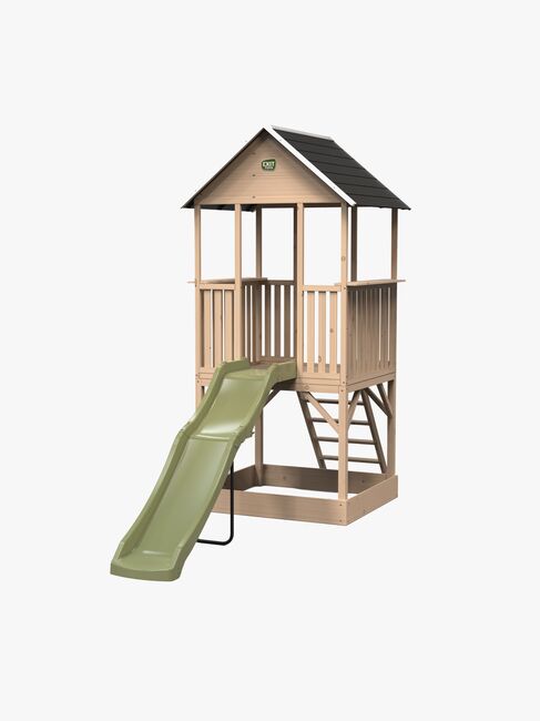 EXIT Panorama 500 Legehus med Rutsjebane & Sandkasse