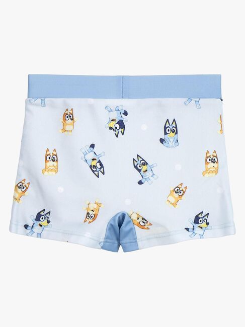 Bluey Badeshorts, Lyseblå