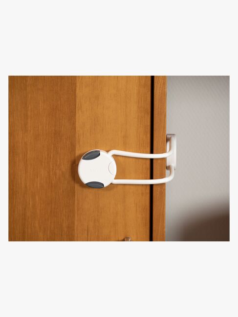 Safe & Care Selvklæbende Multilås, Hvid