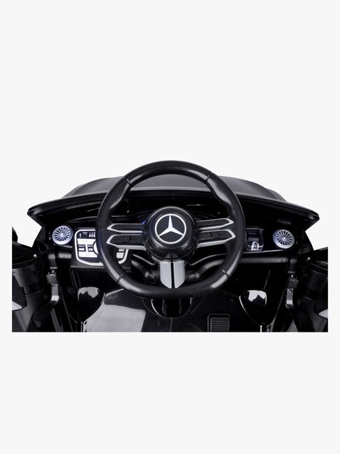 Mercedes-Benz EQS SUV Elbil, Sort