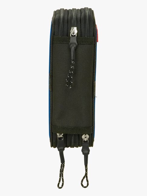 Marvel Avengers  Fyldt Penalhus med 3 Rum 37 Dele, Blå