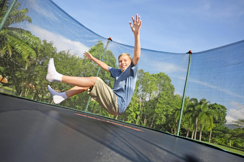Bestway Xtreme Air 427x286 Trampolin, Grøn
