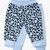 Tiny Treasure Willow Bukser 2-pak, Baby Blue/Leo
