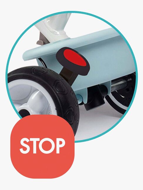 Smoby Trehjulet Cykel Baby Balade Plus, Blå
