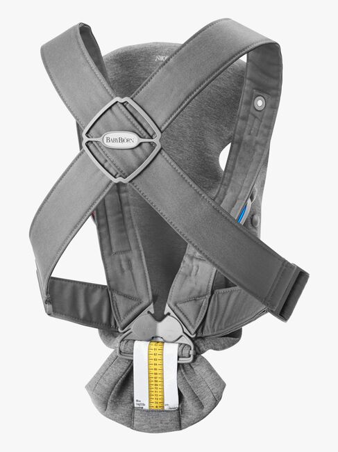 BabyBjörn Mini Bæresele 3D Jersey, Dark grey