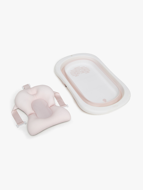 Beemoo CARE Assist Badekar inkl. Badestøtte, Pink