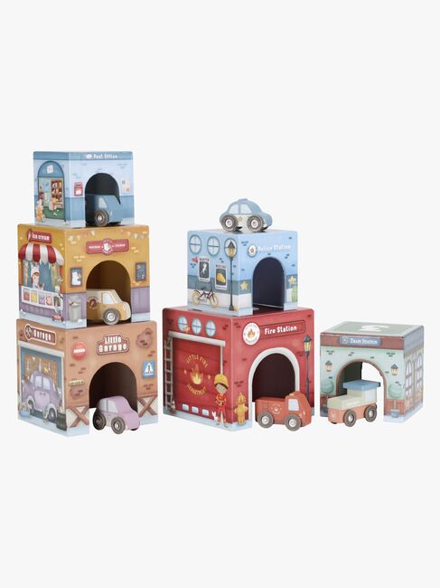 Little Dutch Stabeltårn med 6 Biler