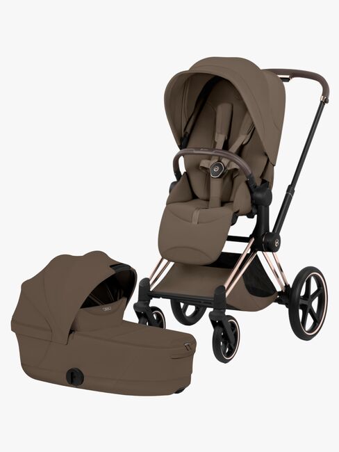 Cybex PRIAM Style Duovogn, Rosegold/Coconut Brown 915604.jpg