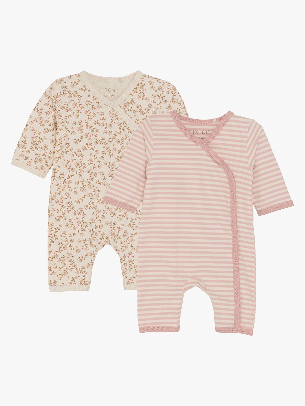 Fixoni Præmatur Pyjamasser 2-pak Str. 32, Pink