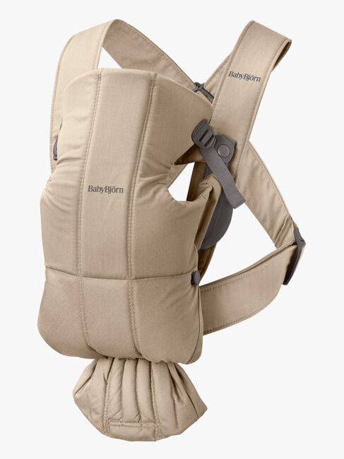 Babybjörn Mini Bæresele Woven, Beige