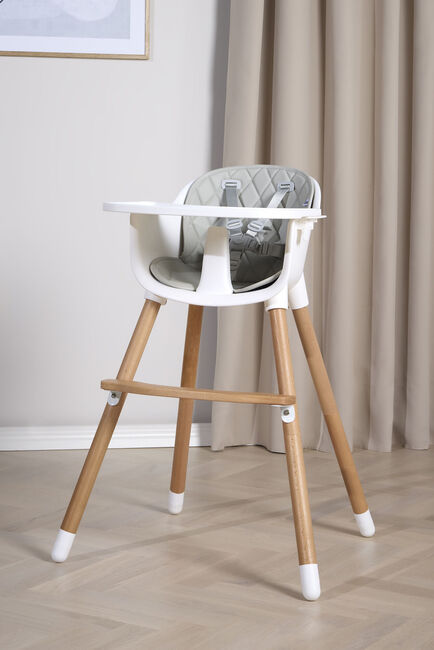 Beemoo CARE Nordic Højstol, Grey