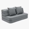 by KlipKlap 3 Fold Sofa XL, Blue Grey