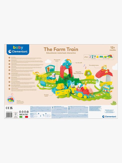Clementoni Baby Interaktiv Tog med Bondegårdsdyr