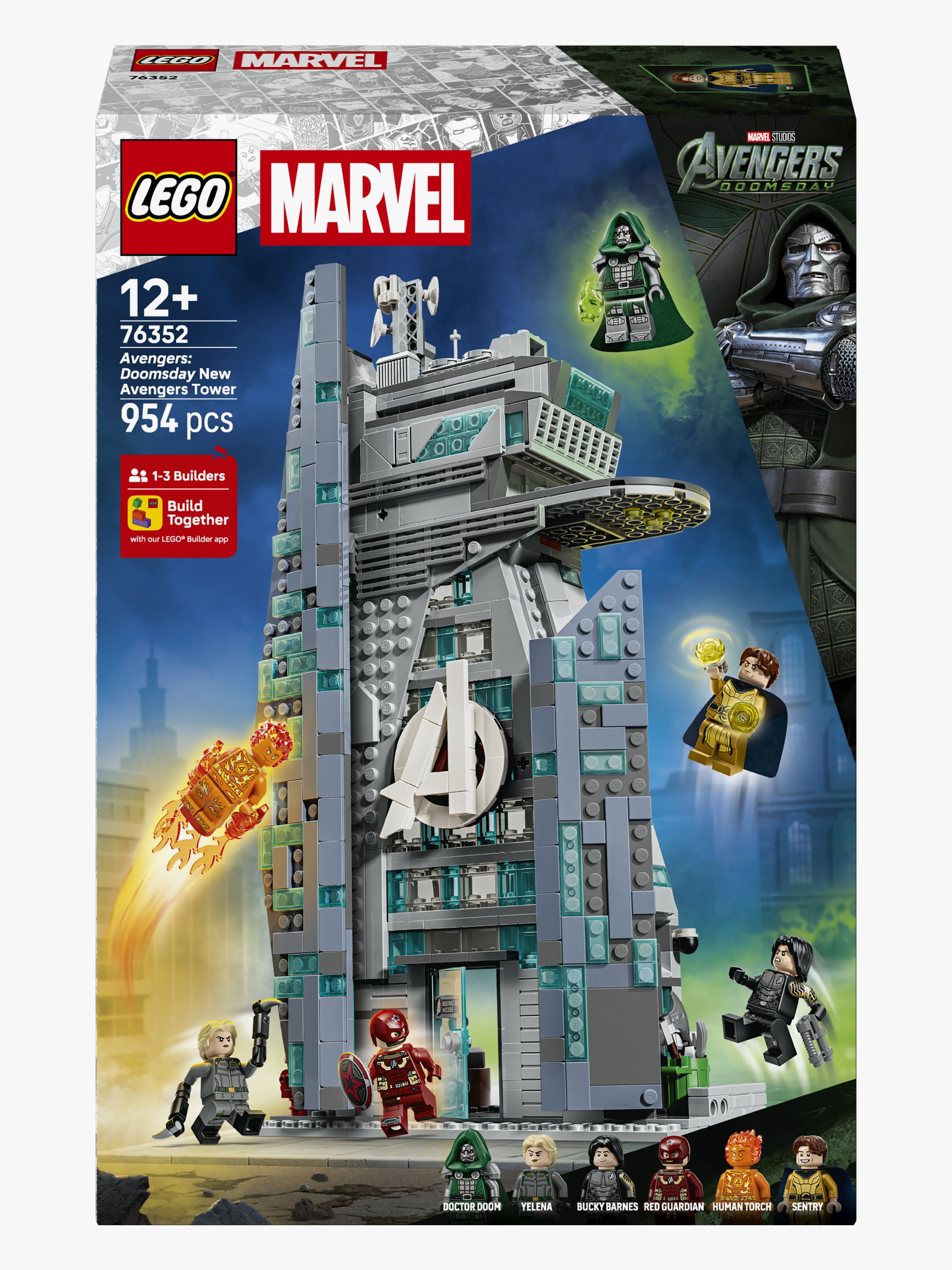 LEGO Super Heroes 76352 Avengers: Doomsday Nyt Avengers-tårn