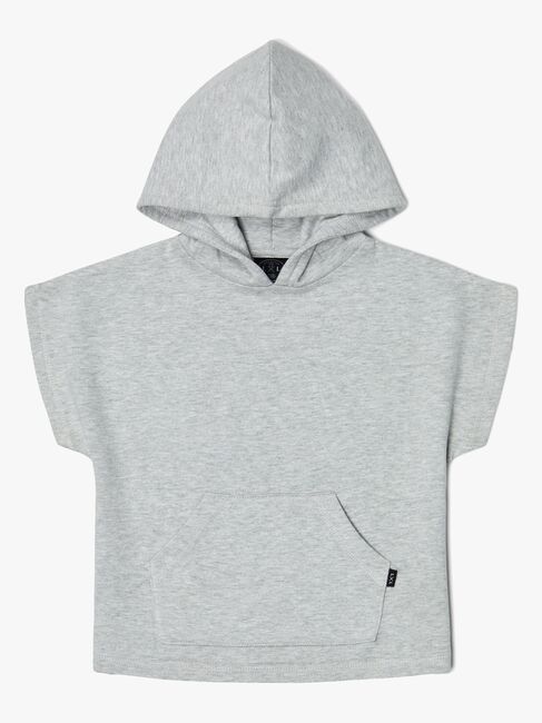 Luca & Lola Rocolo Hoodie, Grey Melange