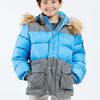 Svea Contrast Padded Parka, Magic Blue