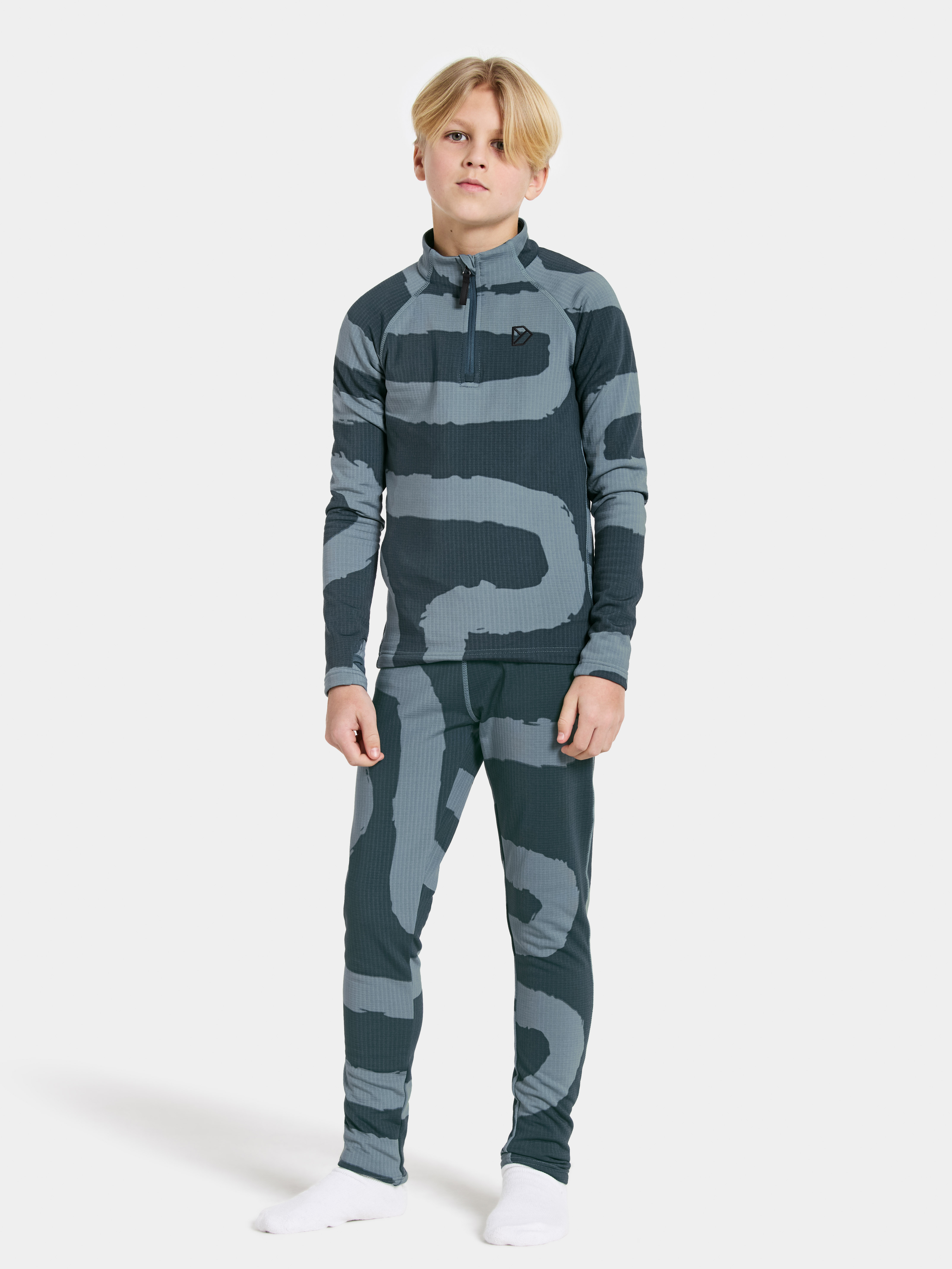 Didriksons Yotta Skiundertøj, Path L Blue, 160