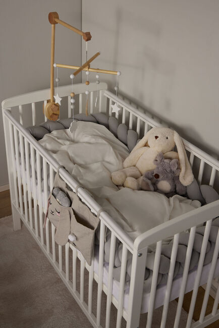 Alice & Fox ALEAH Flettet Sengerand 350cm, Light Grey
