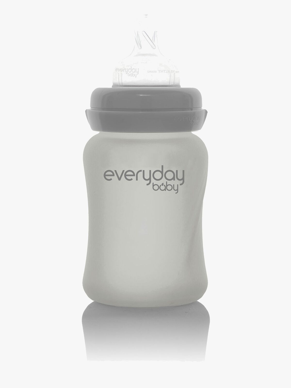 Everyday Baby Sutteflaske Glas 150 ml, Grå