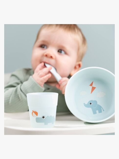 Done By Deer Foodie Madsæt Playground, Blue