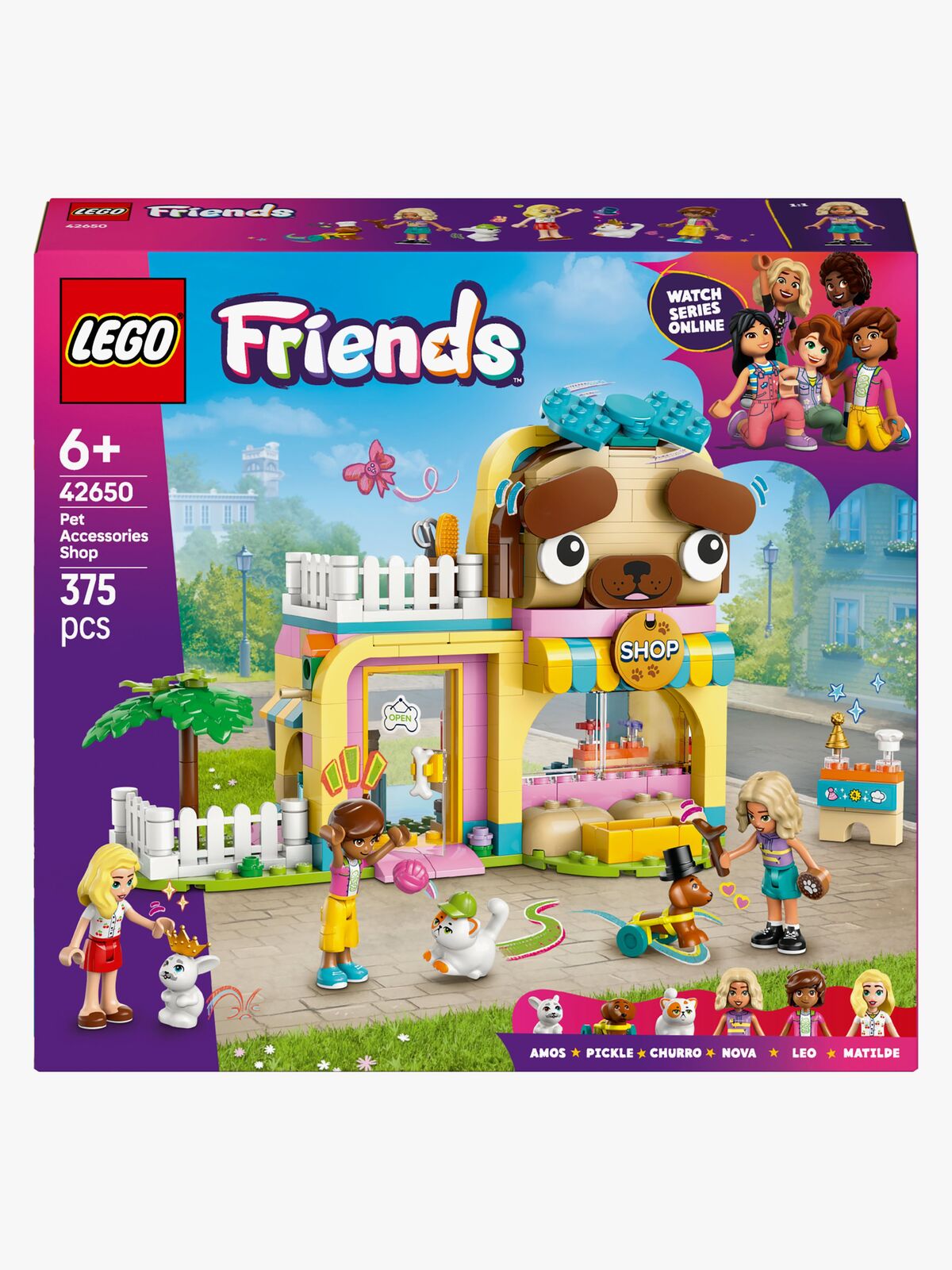 LEGO Friends 42650 Kæledyrsbutik