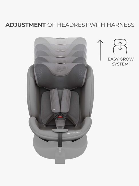 Kinderkraft I-FIX ENDURA SAFE Autostol, Grey