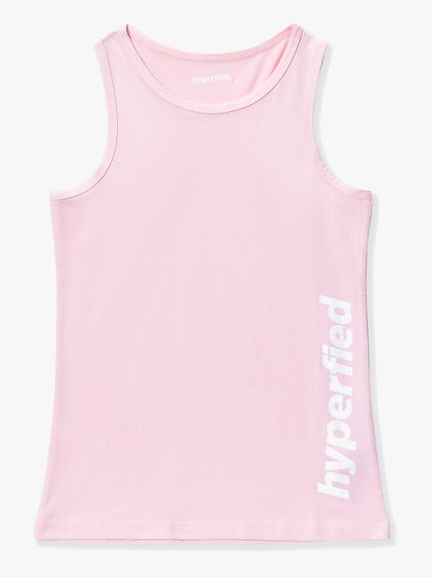 Hyperfied Split Tank Top 3-pak, Black/White/Fairy Tale