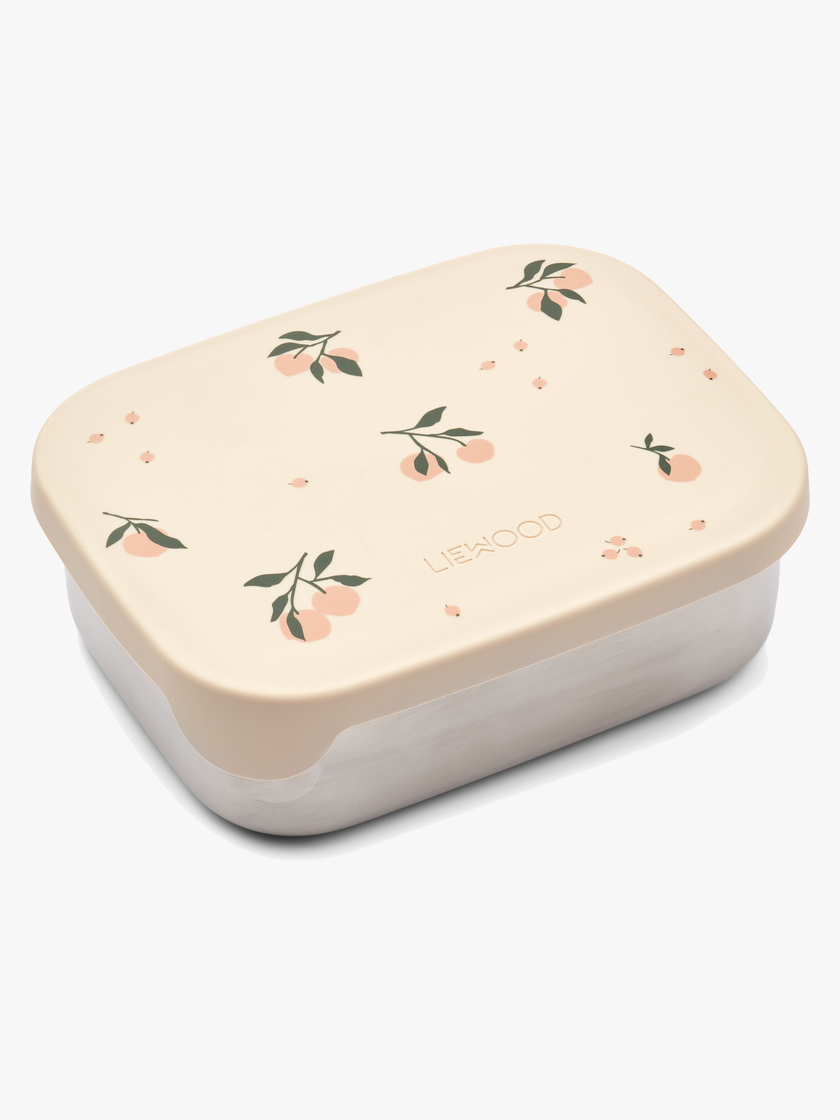 LIEWOOD Arthur Mønstret Madkasse, Peach/Sea Shell