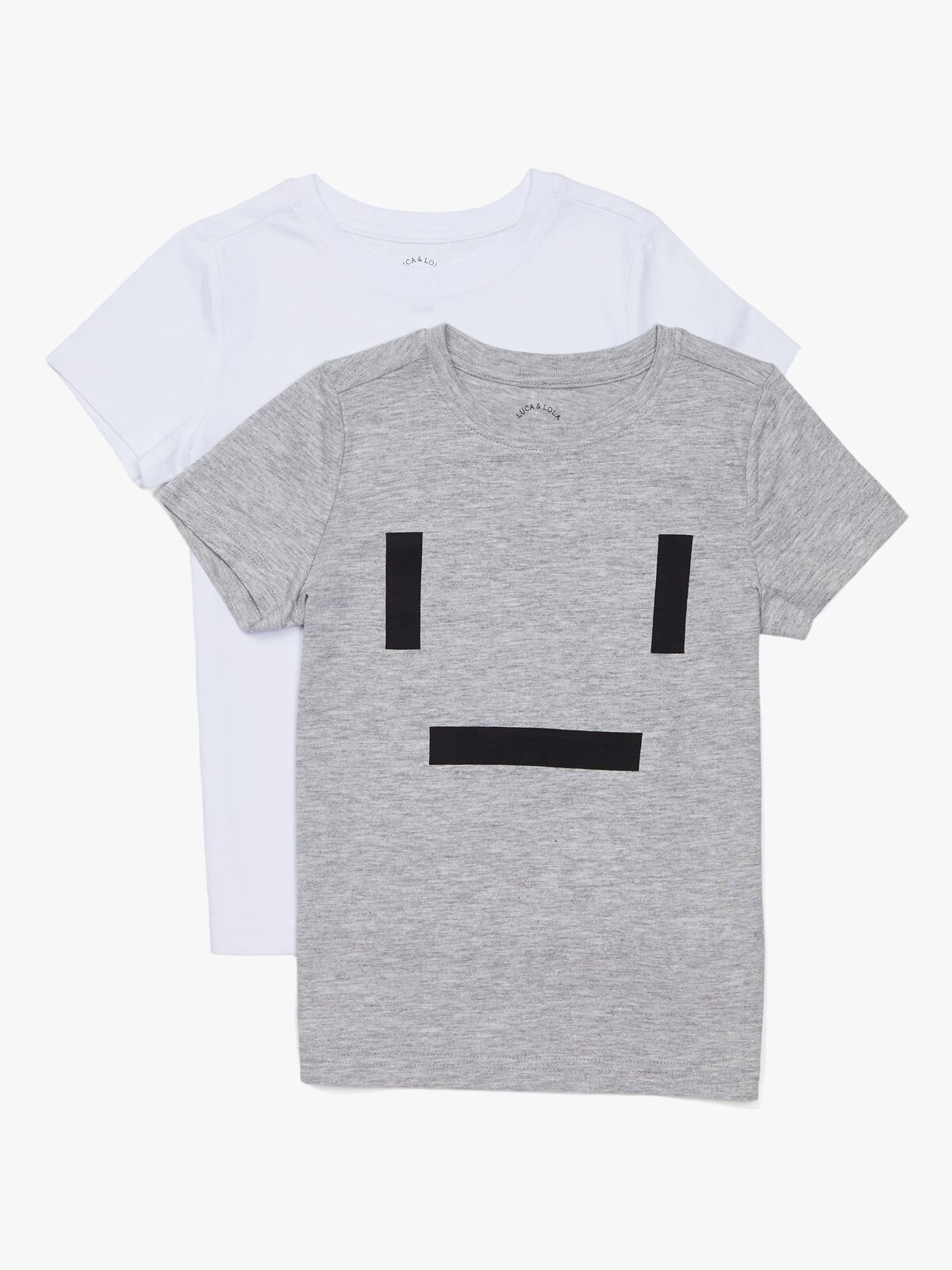 Luca & Lola Adolfo T-Shirt 2-pack, Grey
