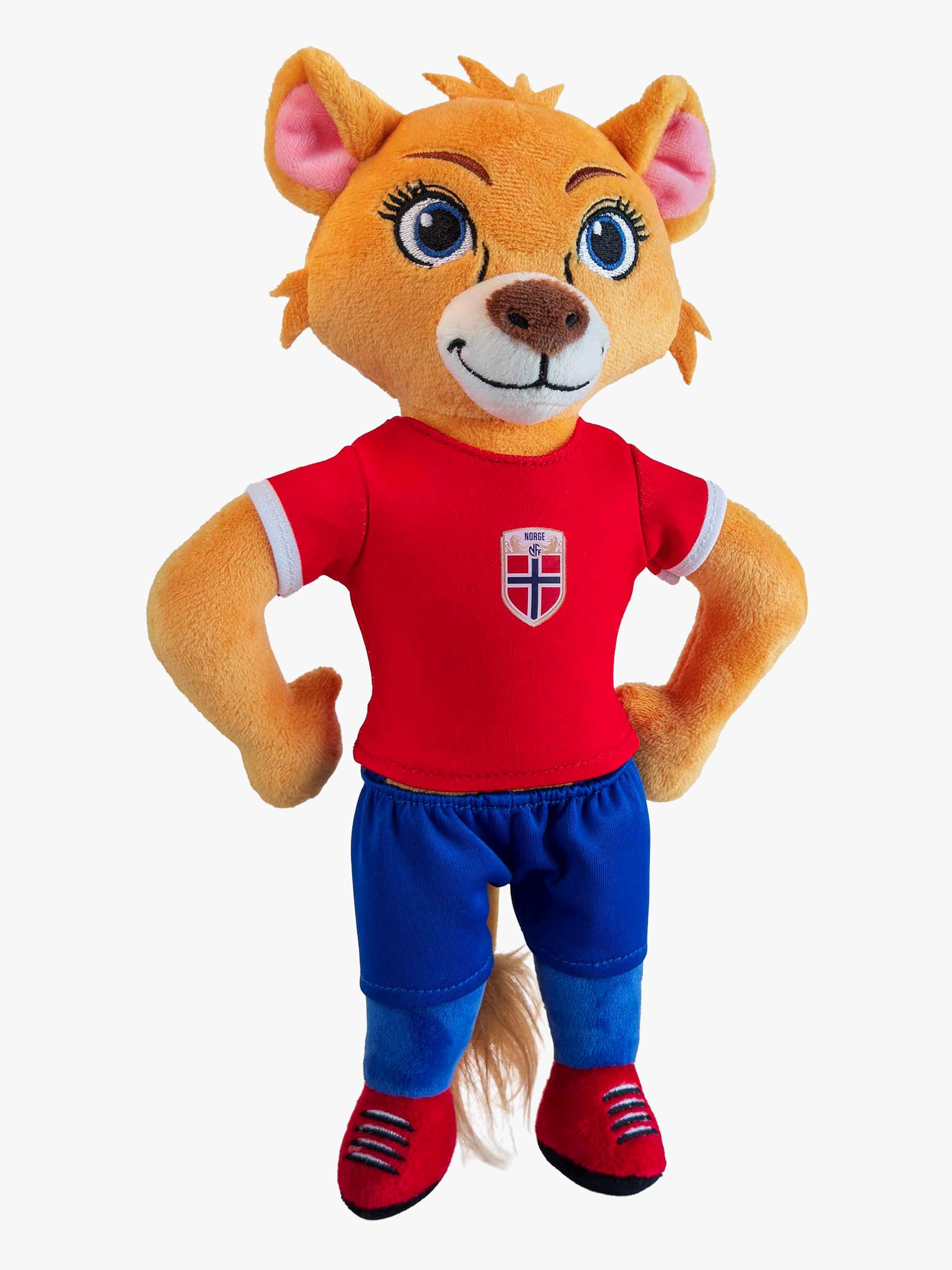 NFF Official Maskot Krammedyr 28cm LØVINNEN