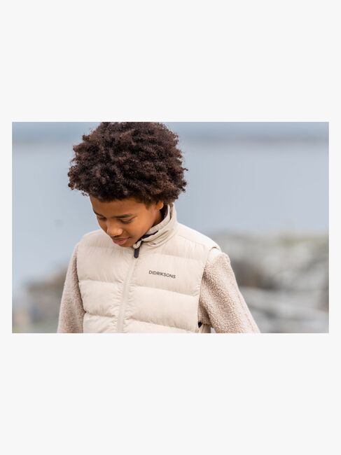 Didriksons Kilo Vest, Clay Beige