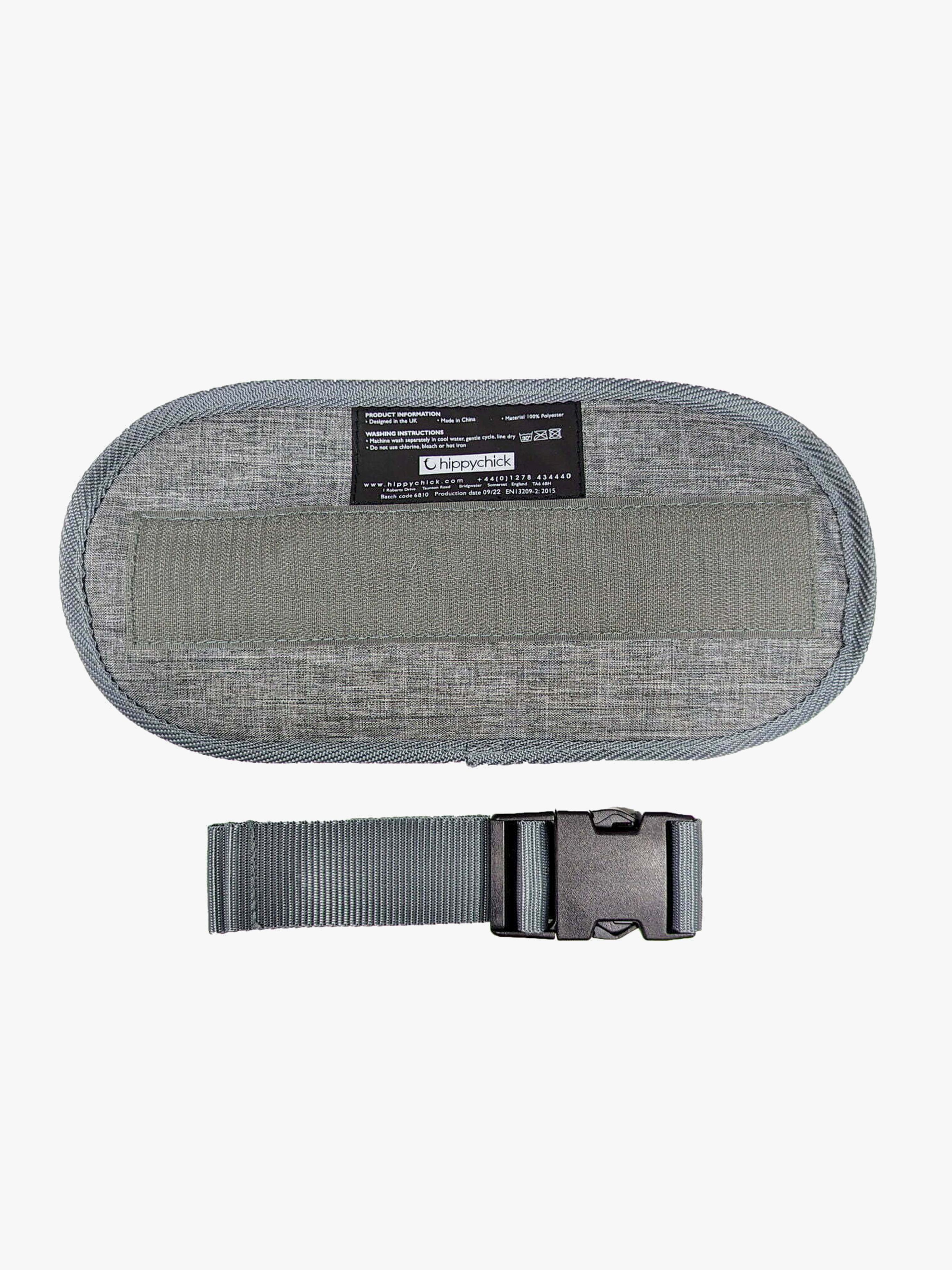 Hippychick Hipseat Bælteforlænger, Denim Grey