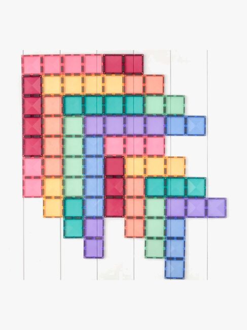 Connetix Magnetiske Byggeklodser Pastel Rektangel 24 Dele