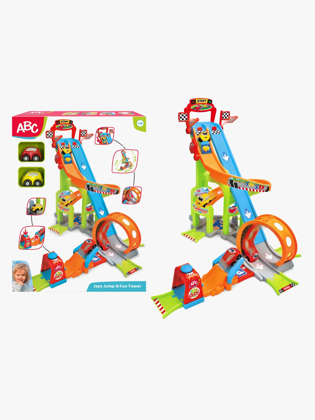 Dickie Toys Jays Jump N Fun Tower Racerbane