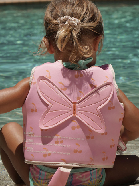 SUNNYLiFE Svømmevest, Cotton Candy Cherry