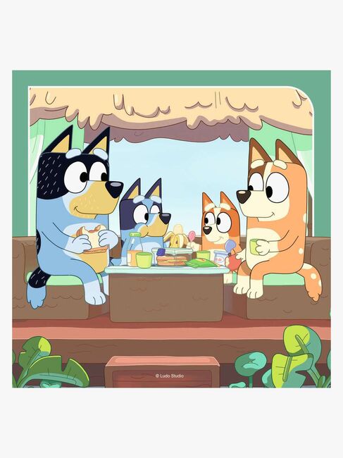 Ravensburger Puslespil Bluey 3x49 Brikker