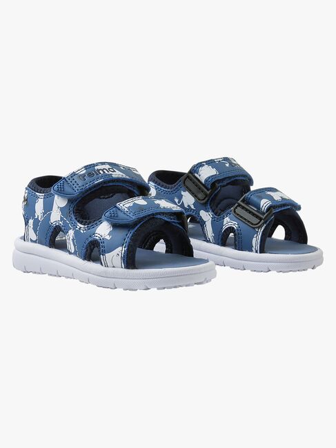 Reima Mumitroldene Bungee Sandaler, Blue Ocean
