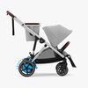 Cybex e-GAZELLE S Klapvogn, Stone Grey/Silver